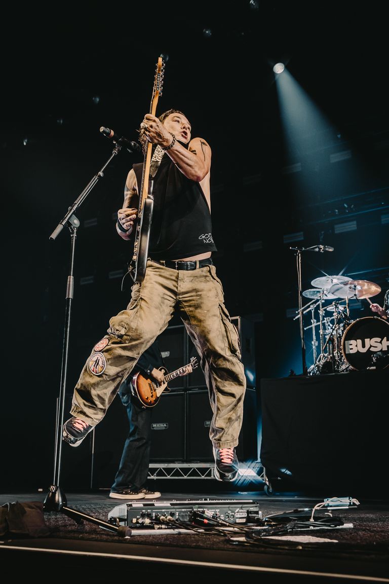 Bush performing live at AEC Theatre in Adelaide